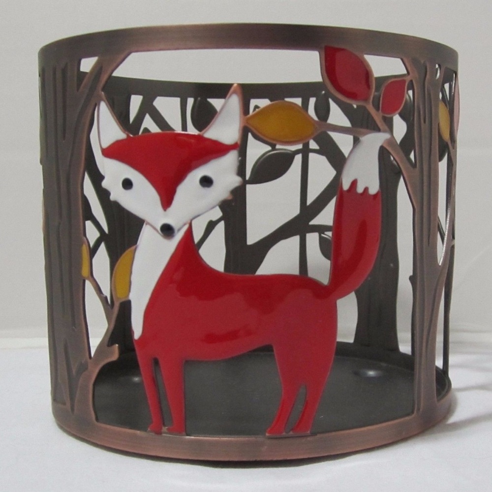 Bath & Body Works Autumn Fox 3-Wick Candle Holder